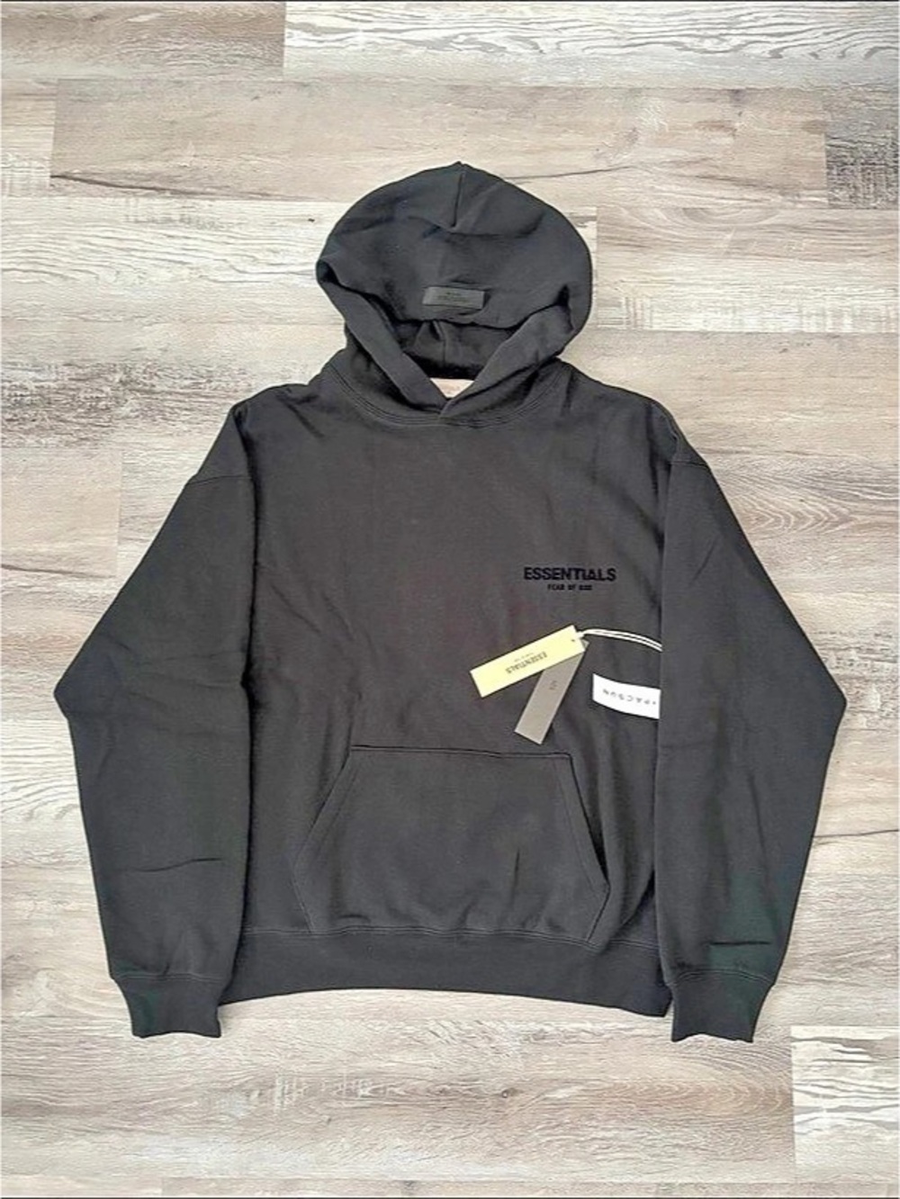Essentials Fear of God Hoodie Black NWT Size Large